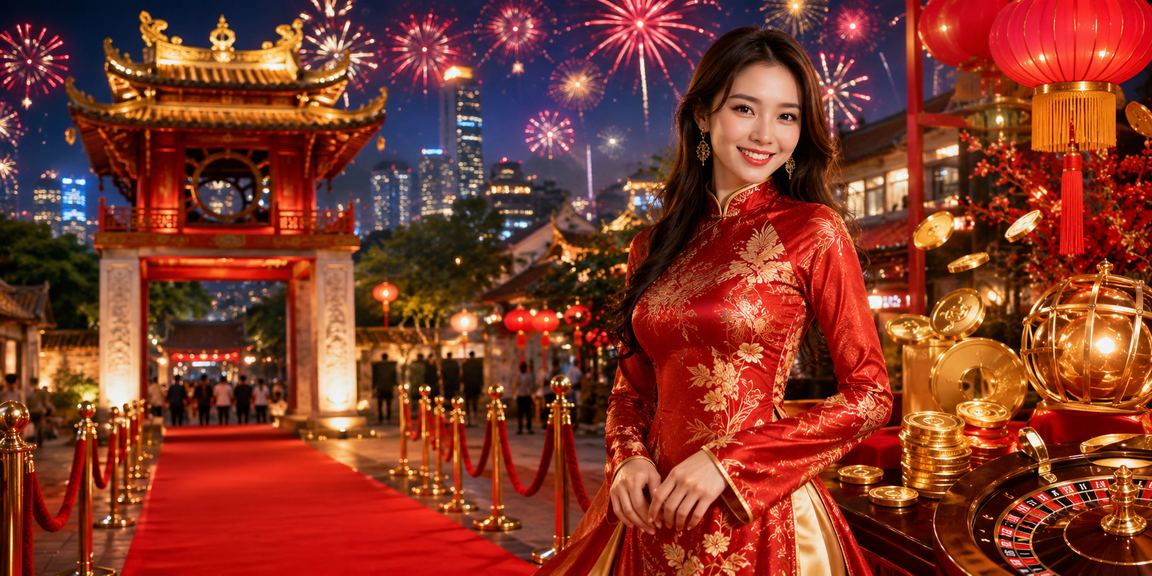 Thiếu nữ Hà Nội mặc áo dài truyền thống tham gia giải trí trực tuyến tại nhà